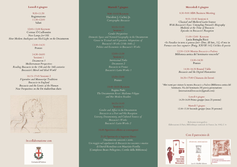 International Boccaccio / Boccaccio Internazionale