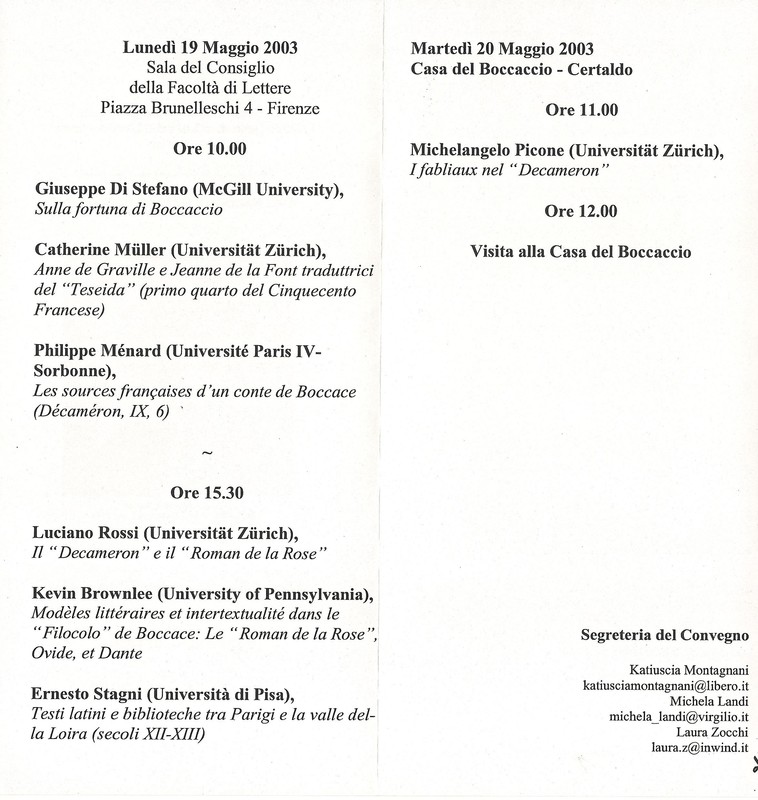 Boccaccio e la Francia